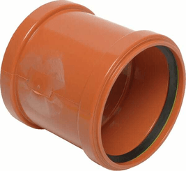 Pièces agricoles - Hydraulique - Manchon long PVC 125 mm