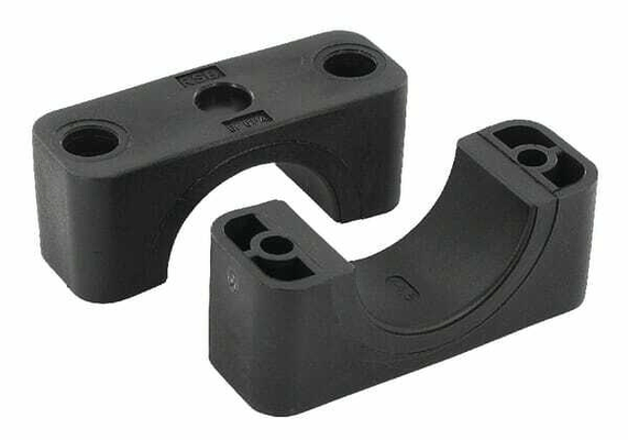 Pièces agricoles - Hydraulique - Demi-coq.noire lisse A6 44,5mm