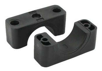 Pièces agricoles - Hydraulique - Demi-coq.noire lisse A6 44,5mm