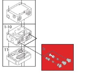 Pièces agricoles - Hydraulique - Valve SH PVG32 32 bar