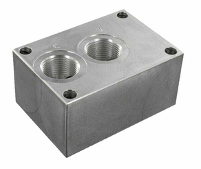 Pièces agricoles - Hydraulique - Bloc de retour 2x3/4" 1x1"