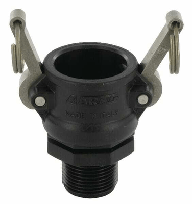 Pièces agricoles - Pièce Pulvérisateur - Camlock Type B 3/4" filetage mâle polypropylène