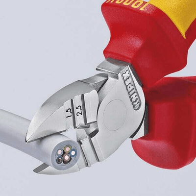 Outils - Outils divers - Pince coupante/denudant d.cote
