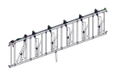 PACK DE 6 PANNEAUX AXIAL II REG DE 6P./4.40M L.4.10M