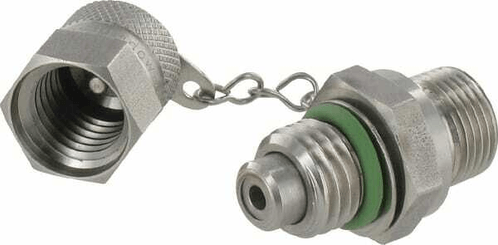 Pièces agricoles - Hydraulique - Point de mesure 3/8 WD RVS