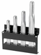 4 burins nervures- std metal