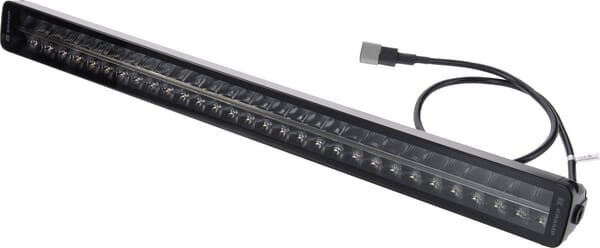 Pièces agricoles - Eclairage - Barre lumineuse de travail LED, 300W, 25200lm, rectangulaire, 12/24V, blanc/orange, 815x70x67mm prise Deutsch, Combo, droite, 6