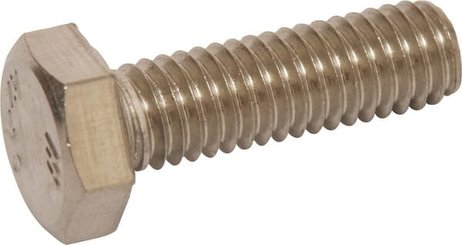 Pièces agricoles - Machines - Boulon hexagonal M6x20-A2 DIN933