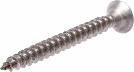 Pièces agricoles - Fasteners - Vis à bois, Ø 6x60 mm, PZ3, à tête fraisée, acier inoxydable