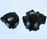 Kit de couvre-carter R&G RACING noir Kawasaki Versys-X 300