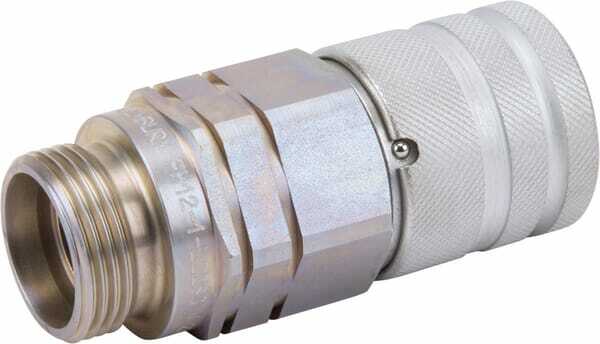 Pièces agricoles - Hydraulique - Coupleur face plane fem M30x200