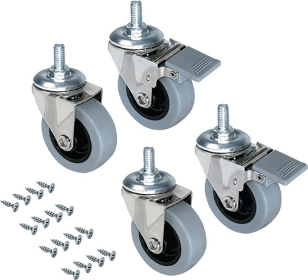 Boulonnerie, quincaillerie - Meubles, rangements - 2037121 ROUL(4)SLIP2D50M8x15GR