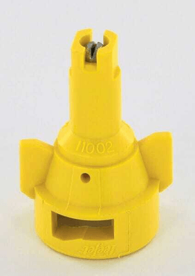 Pièces agricoles - Pièce Pulvérisateur - Buse à injection d'air AIC 110° 2 jaune acier inoxydable TeeJet