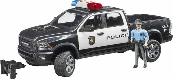 Loisirs - Jouets - Camion de police RAM 2500 avec policier