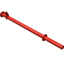 Pièces agricoles - Pièce divers - Tube de retenue avant droit 4m -peint-