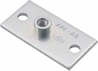 Pièces agricoles - Hydraulique - Plaque a visser simple