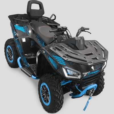 Accessoires et options matériel  - Quad - KIT COMPLET DECORATION SNARLER AT6L GRIS/BLEU