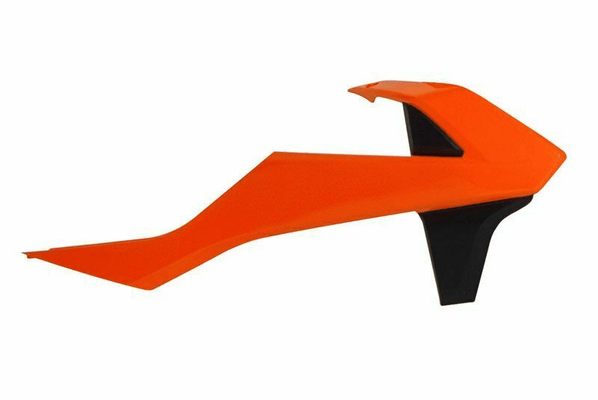 Pièces Quad & Motos - Plastiques - Ouïes de radiateur RACETECH orange/noir KTM SX85