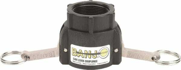 Pièces agricoles - Pièce Pulvérisateur - Camlock 2" fem. x 1 1/2" BSP fem. Banjo