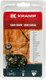 Chaîne de tronçonneuse 3/8" 1,6mm 72 DL demi-ciseau Kramp