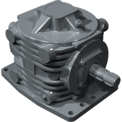 Pièces agricoles - Pièce divers - boîte de vitesses latérale F35 -peint-