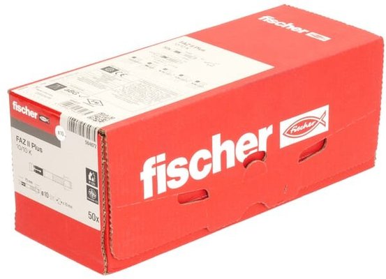 Pièces agricoles - Fasteners - FISCHER FAZ II PLUS 10/10 K EV (10X75) 50 pièces