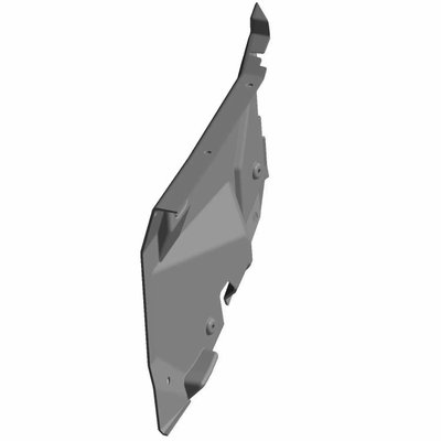 Pièces Quad & Motos - Pièces communes - COVER-INNER INTAKE,LH,BLK