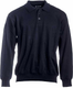 Polo manche longue bleu marine 3XL