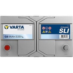 Pièces agricoles - Eclairage - Battery 12V 95Ah 830A G8 VARTA Dynamic SLI