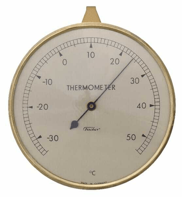Pièces agricoles - Hydraulique - Thermom. Ø100 -30+60 laiton