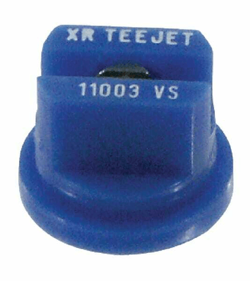 Pièces agricoles - Pièce Pulvérisateur - Buse à jet plat XR 110° 3 bleu acier inoxydable TeeJet
