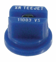 Pièces agricoles - Pièce Pulvérisateur - Buse à jet plat XR 110° 3 bleu acier inoxydable TeeJet