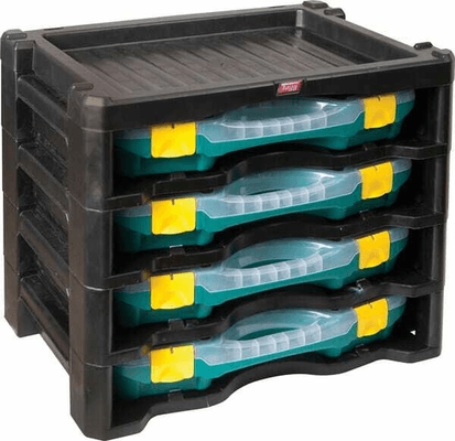 Pièces agricoles - Outils atelier - Boîte rangement multi n°2 4pc