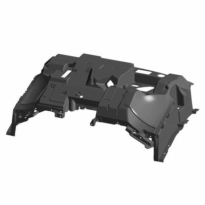 Pièces Quad & Motos - Pièces communes - PANEL-CLOSEOFF,FRONT,HVAC,BLK