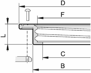 Pièces agricoles - Pièce Pulvérisateur - Bague de couvercle