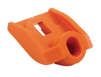 Pièces agricoles - Machines - Charnière en plastique orange