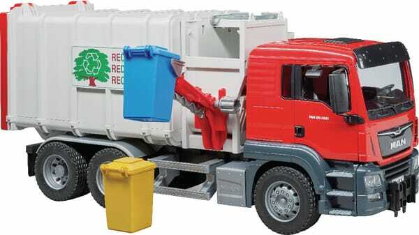 Loisirs - Jouets - Côté Camion poubelle MAN