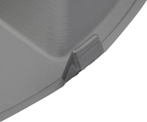 Pièces agricoles - Jardin et forêt pièce origine - Capuchon de moyeu D=280/300 [Gris]