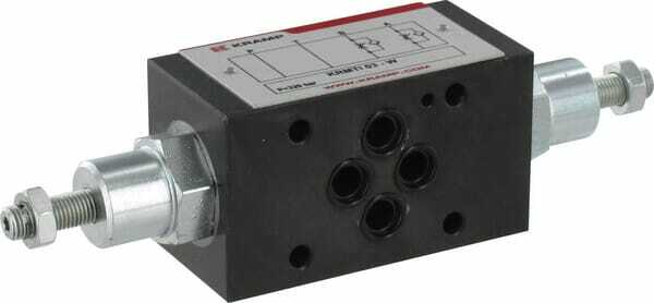 Pièces agricoles - Hydraulique - Clapet antiretour étrangl. NG6