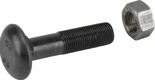 Boulon à tête bombéé 16x1,5x75