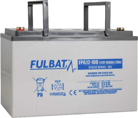 Pièces agricoles - Eclairage - Batterie GEL 12 V 100 Ah