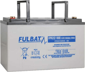 Pièces agricoles - Eclairage - Batterie GEL 12 V 100 Ah
