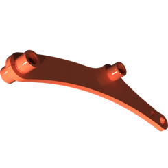 Pièces agricoles - Pièce divers - guidon soudé -peint-