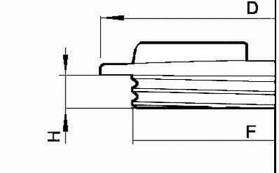Pièces agricoles - Pièce Pulvérisateur - Couvercle à visser Ø125