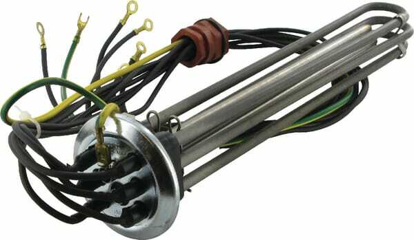 Pièces agricoles - Cloture,Jardin & Sylviculture - Thermoplongeur a bride 3kw (1000)