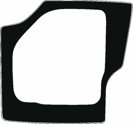 Pièces agricoles - TP pièce adaptable - Vitre de porte inf.