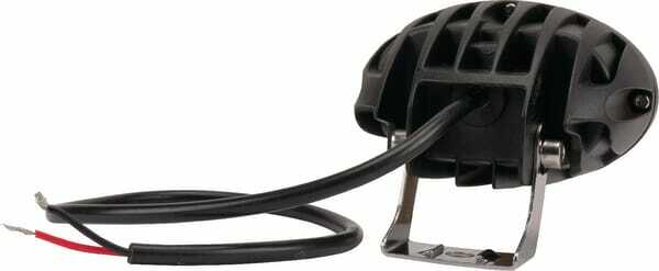 Pièces agricoles - Eclairage - Phare de travail LED ovale 20W 1800lm 10/30V, 96x72x79mm, faisceau large 2 LED gopart