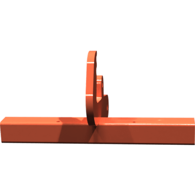 Pièces agricoles - Pièce divers - tube de retenue soudé -peint-