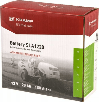 Pièces agricoles - Eclairage - Batterie 12V 20Ah Kramp