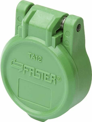 Pièces agricoles - Hydraulique - Couvercle vert femelle NV 1/2